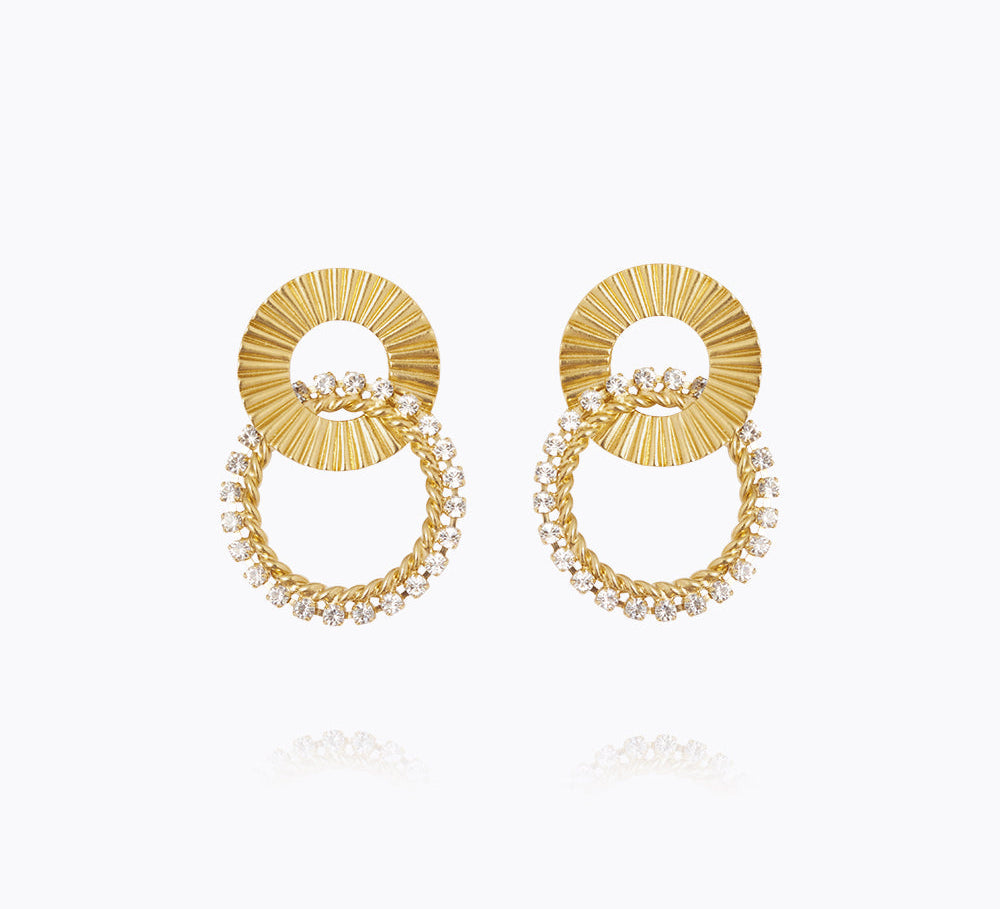 Gianna Earrings / Crystal