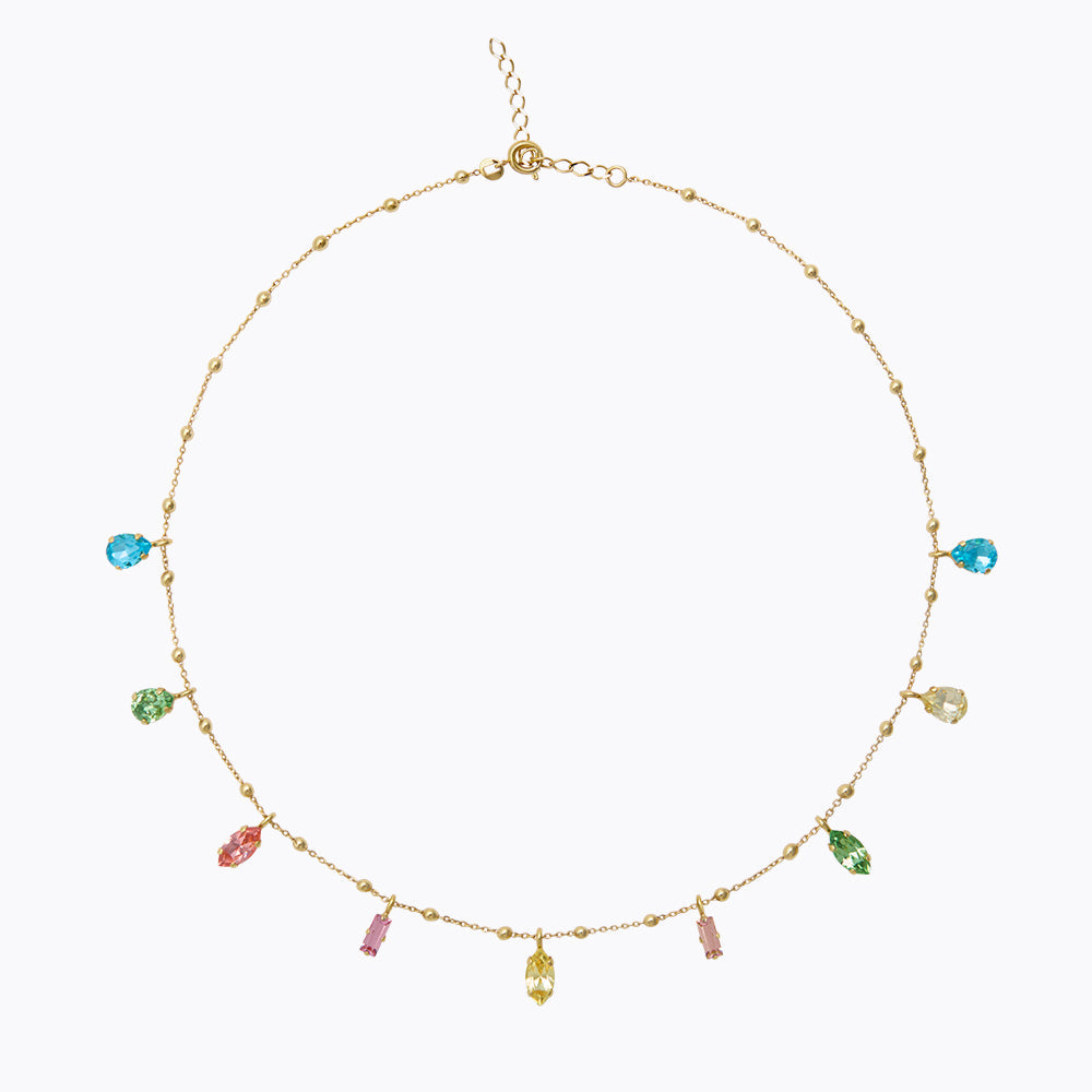 Caroline Svedbom - Gisela Necklace Dreamscape Combo Gold
