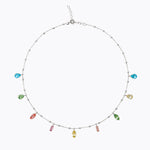 Caroline Svedbom - Gisela Necklace Dreamscape Combo Rhodium