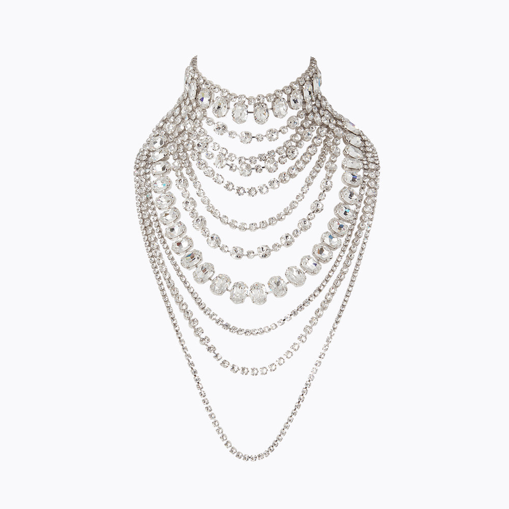 Caroline Svedbom - Kallisto Necklace Crystal Rhodium