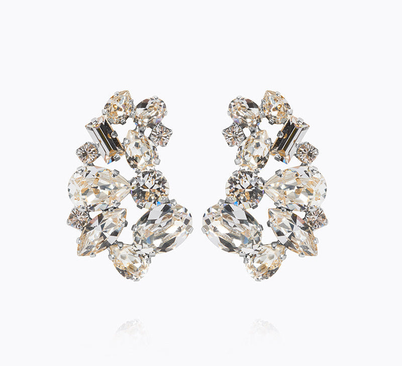 Caroline Svedbom - Isolina Earrings Crystal Rhodium