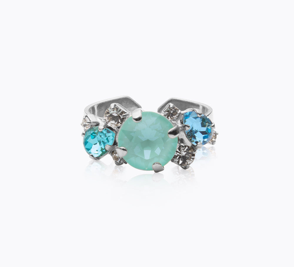 Caroline Svedbom - Jannie Ring Laguna Combo Rhodium