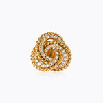 Caroline Svedbom - Juliette Ring Crystal Gold