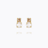 Caroline Svedbom - Leah Earrings Electric White Combo Gold