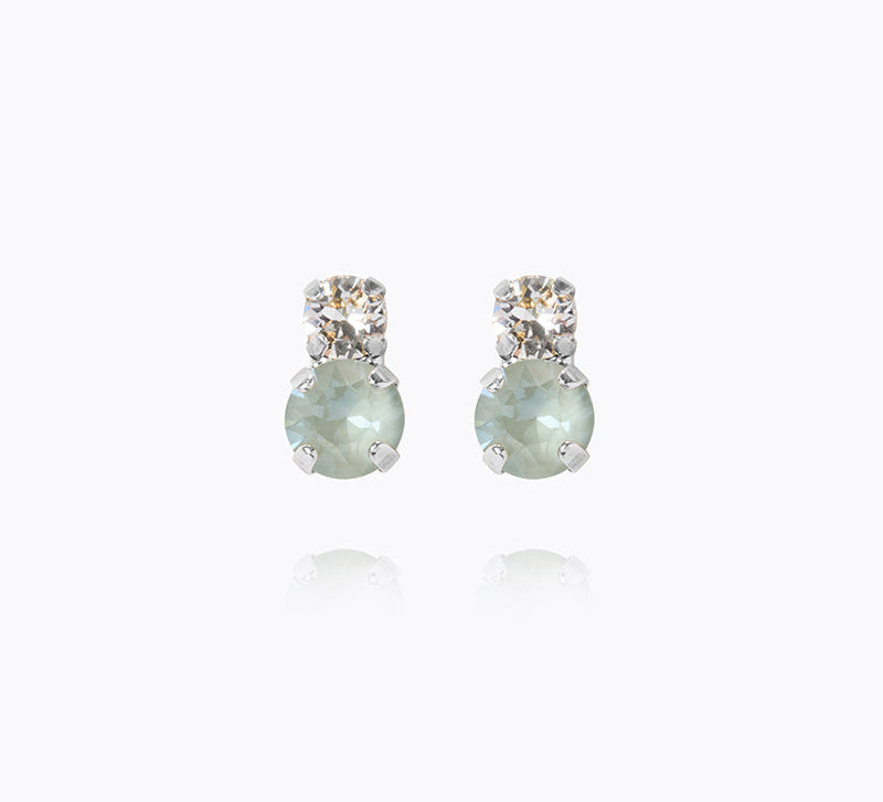 Caroline Svedbom - Leah Earrings Agave Combo Rhodium