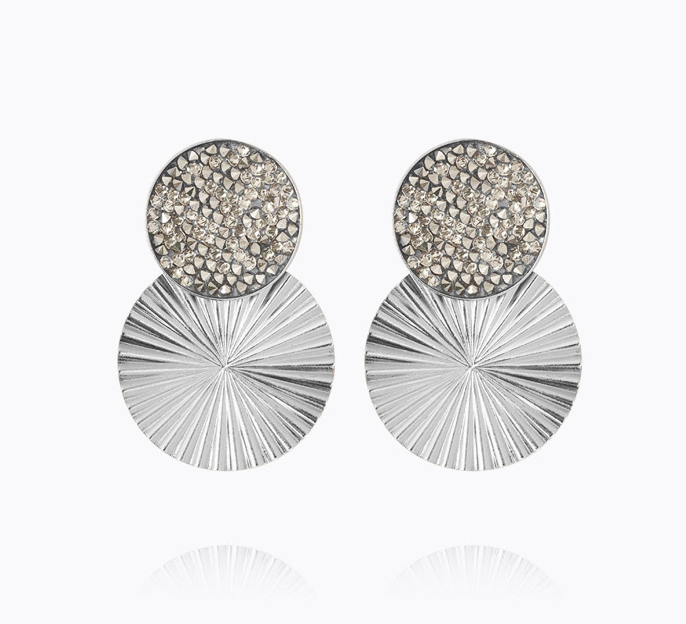 Caroline Svedbom - Lizzy Earrings Cal Gold Rhodium