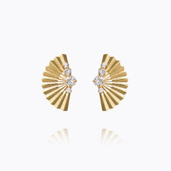 Caroline Svedbom - Lucinda Earrings Crystal Gold