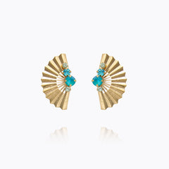 Caroline Svedbom - Lucinda Earrings Laguna Combo Gold