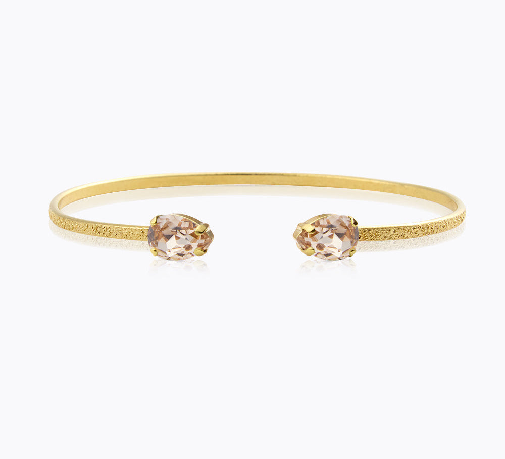 Caroline Svedbom - Petite Drop Bracelet Light Silk Gold