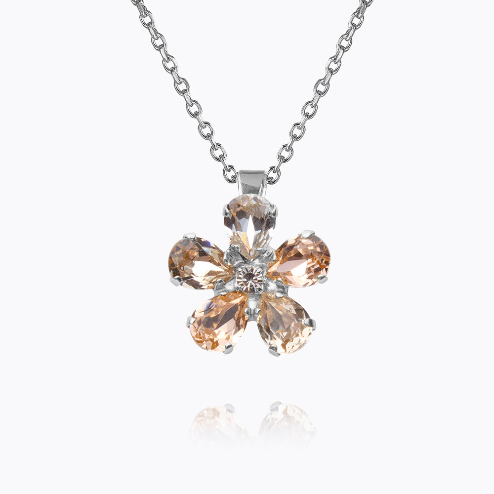 Caroline Svedbom - May Necklace Silk Combo Rhodium
