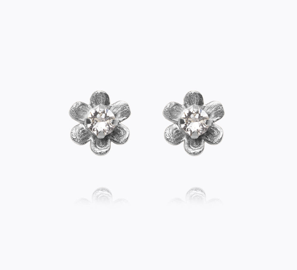 Caroline Svedbom - Juni Stud Earrings Crystal Rhodium