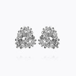 Caroline Svedbom - Mini Gemma Earrings Rhodium Rhodium