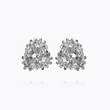 Caroline Svedbom - Mini Gemma Earrings Rhodium Rhodium