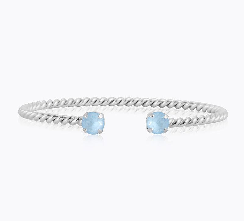 Caroline Svedbom - Mini Twisted Bracelet Sky Ignite Rhodium