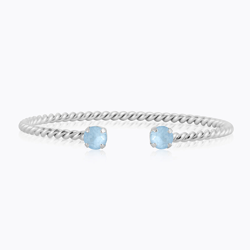 Caroline Svedbom - Mini Twisted Bracelet Sky Ignite Rhodium