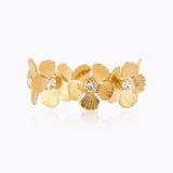 Caroline Svedbom - Mini Anemone Bangle Crystal Gold