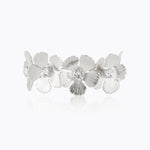 Caroline Svedbom - Mini Anemone Bangle Crystal Rhodium