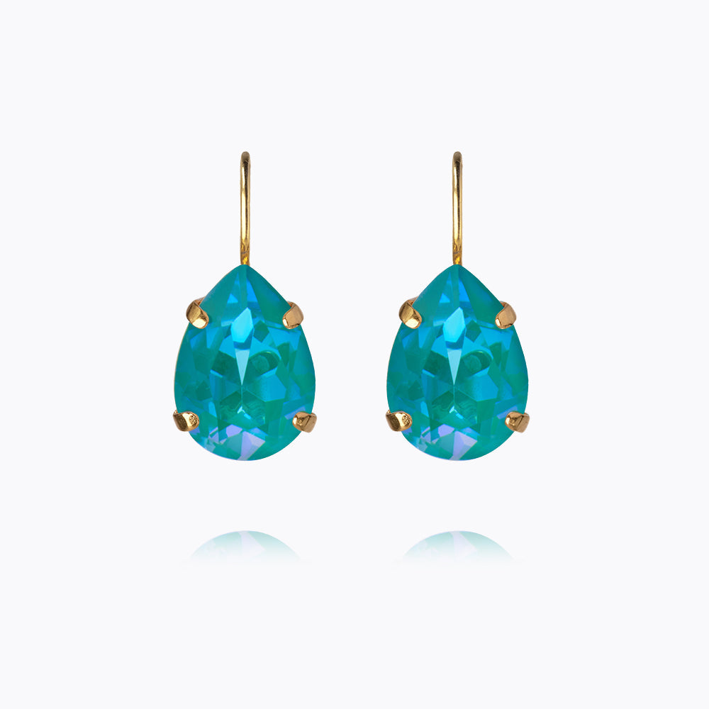 Caroline Svedbom - Mini Drop Clasp Earrings Laguna Delite Gold