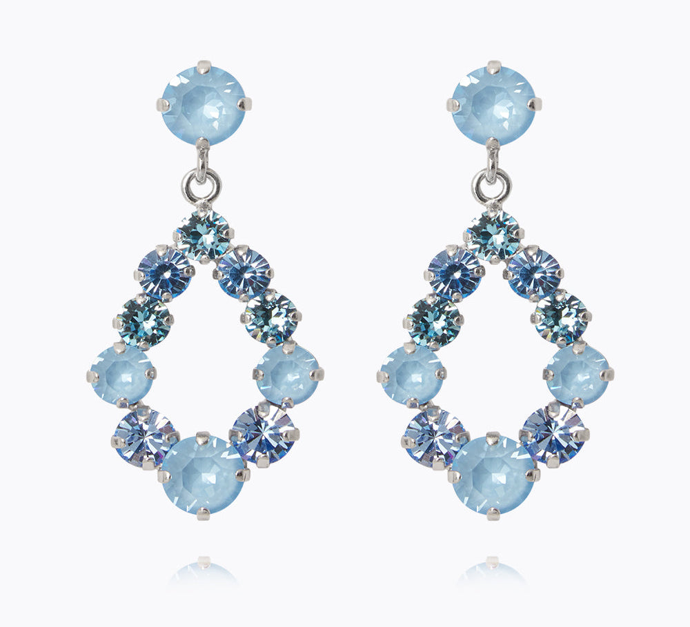 Mini Delia Earrings / Sky Combo