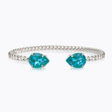 Caroline Svedbom - Mini Drop Bracelet Laguna Delite Rhodium