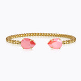Caroline Svedbom - Mini Drop Bracelet Light Coral Gold