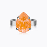 Caroline Svedbom - Mini Drop Ring Mango Delite Rhodium