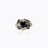 Caroline Svedbom - Molly Ring Jet Combo Rhodium