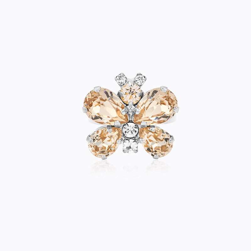 Caroline Svedbom - Butterfly Ring Silk Rhodium