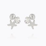Caroline Svedbom - Seascape Earrings Crystal Rhodium