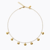 Caroline Svedbom - Shell Pearl Choker Gold Gold