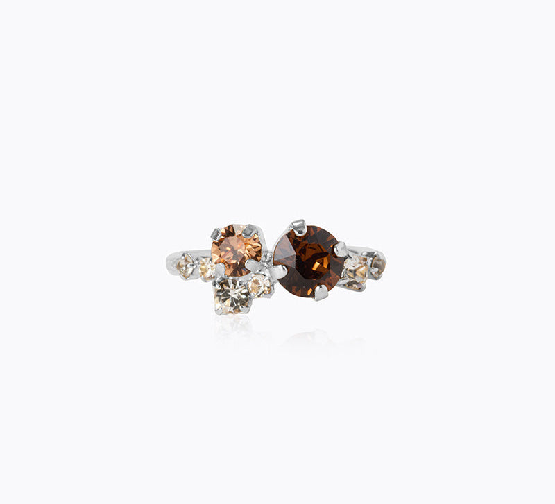 Caroline Svedbom - Stardust Ring Rec Topaz Combo Rhodium