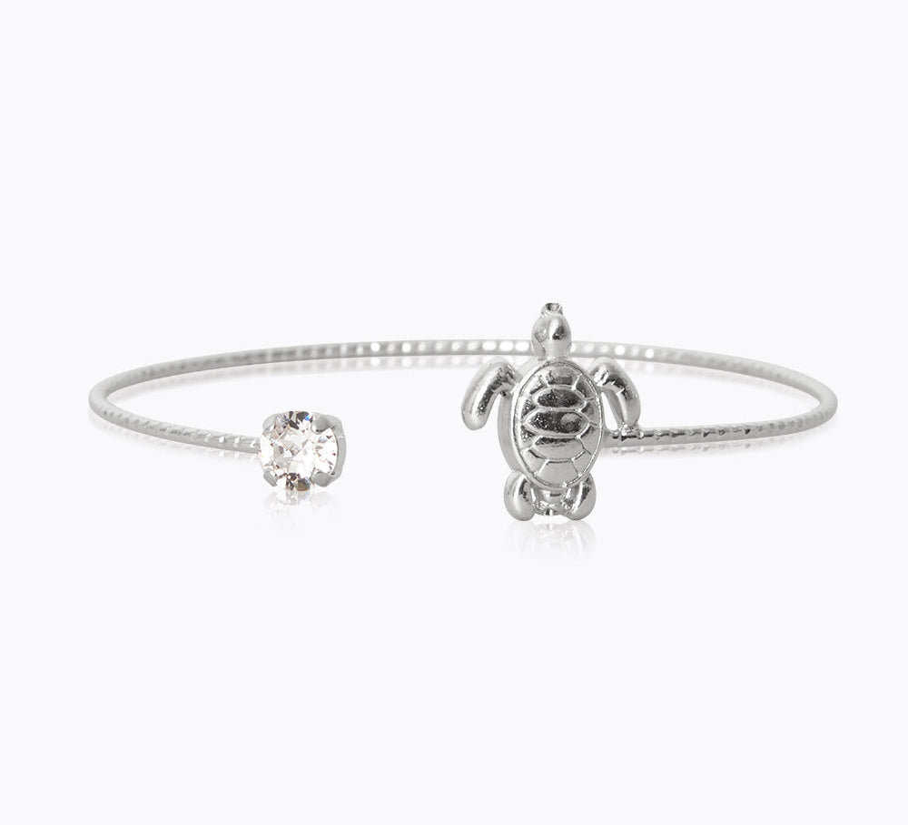Turtle Bracelet / Crystal