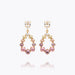 Caroline Svedbom - Delia Earrings Pastel Rainbow Combo Gold