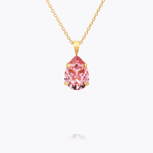 Caroline Svedbom - Mini Drop Necklace Light Rose Gold