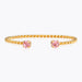 Caroline Svedbom - Mini Twisted Bracelet Light Rose Gold