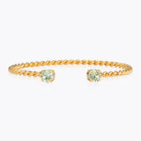 Caroline Svedbom - Mini Twisted Bracelet Chrysolite Gold
