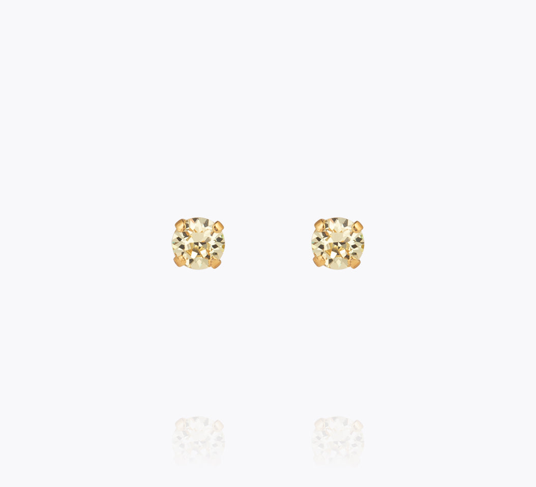 Caroline Svedbom - Mini Stud Earrings Jonquil Gold