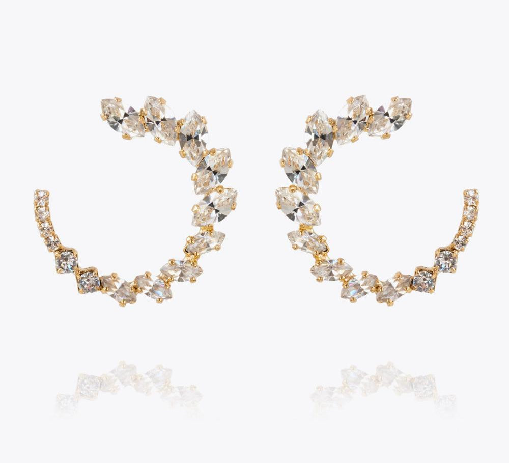 Angie Earrings / Crystal