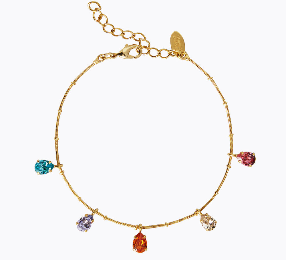 Caroline Svedbom - Estelle Ankel Chain Rainbow Combo Gold