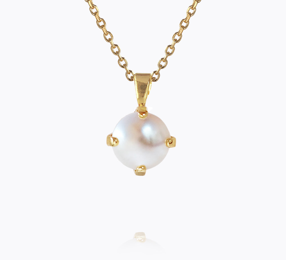 Classic Petite Necklace / Pearl