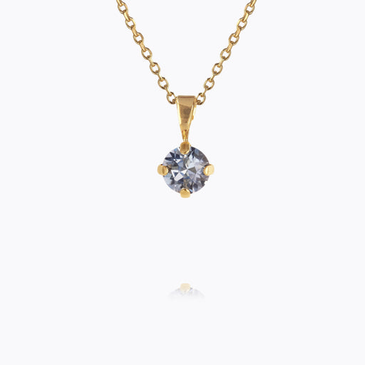 Caroline Svedbom - Girls Necklace Light Sapphire Gold
