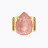 Caroline Svedbom - Classic Drop Ring Flamingo Ignite Gold