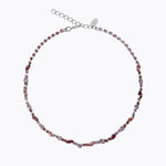 Caroline Svedbom - Antonia Necklace Violet Combo Rhodium