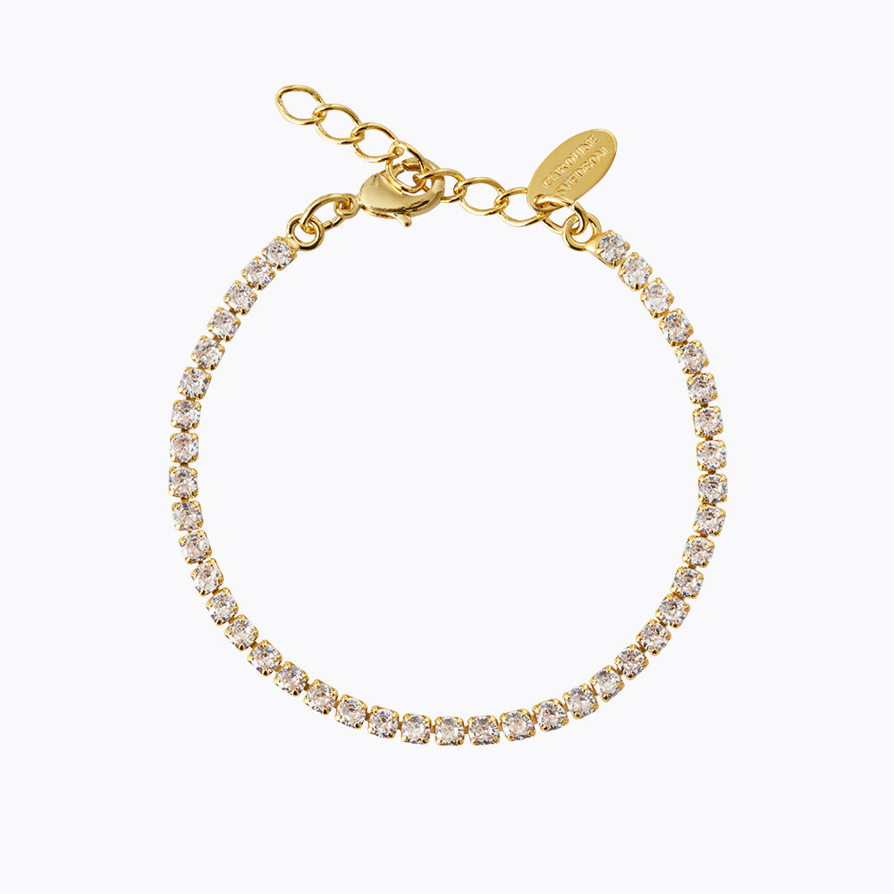 Caroline Svedbom - Mini Zara Bracelet Crystal Gold