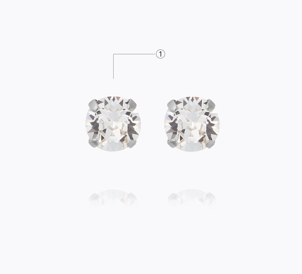 Classic Stud Earrings / Any Color