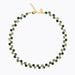 Caroline Svedbom - Fiona Necklace Green Combo Gold