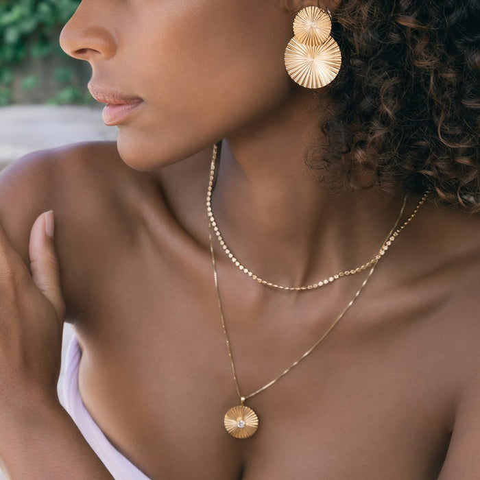 Odessa Necklace / Crystal