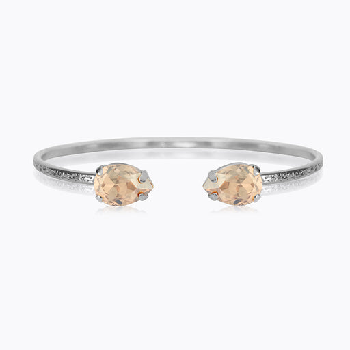 Caroline Svedbom - Petite Drop Bracelet Golden Shadow Rhodium